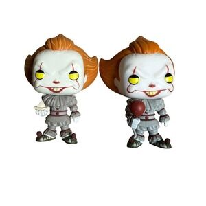 Funko Pop! IT Movie Pennywise with Boat and Balloon Vinyl Figure Set